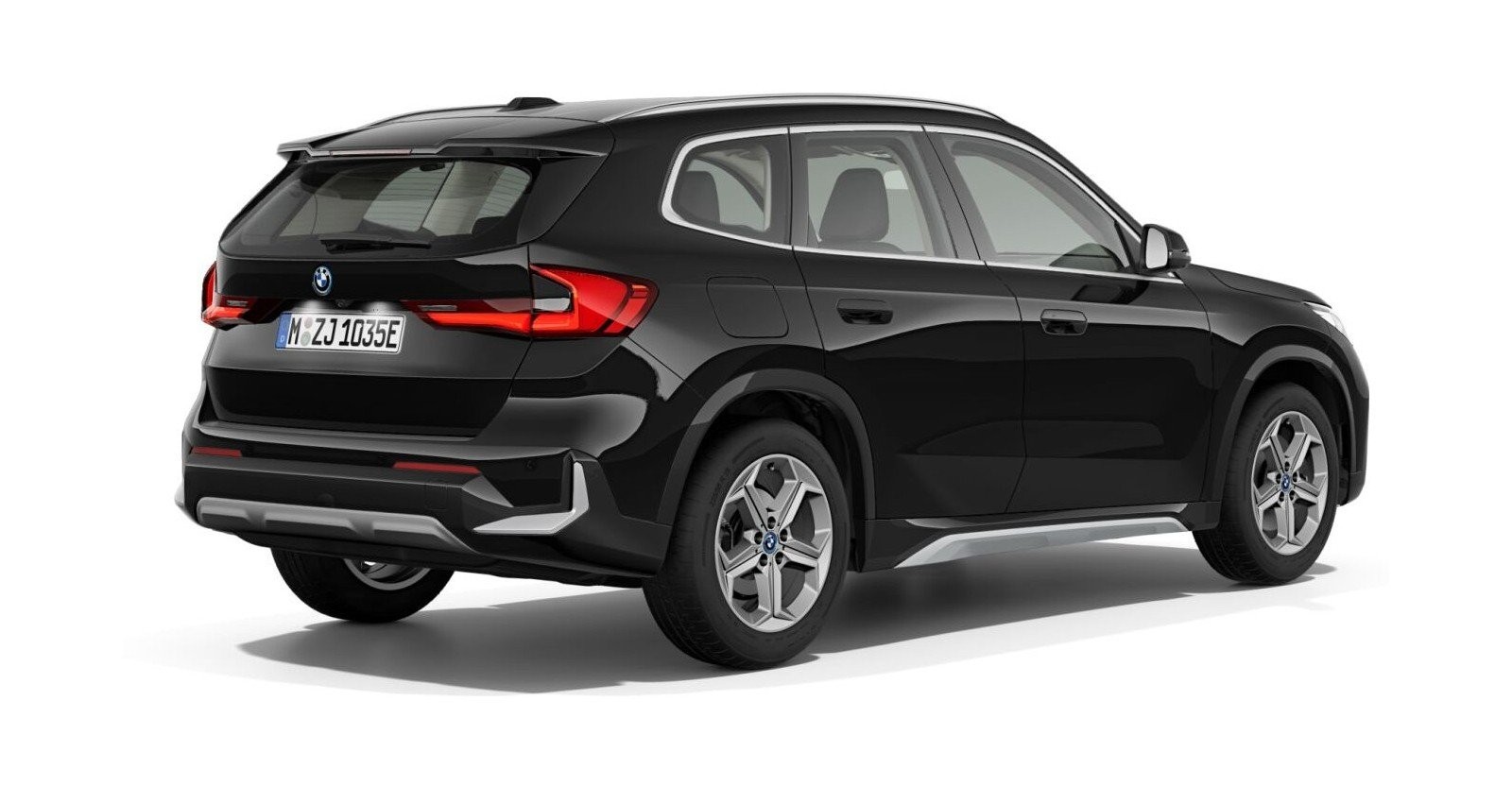 BMW BMW X in Schwarz von hinten BMW BMW X in Schwarz von hinten