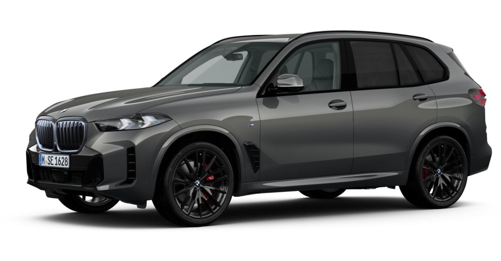 BMW X5 xDrive30d in Grau von vorne