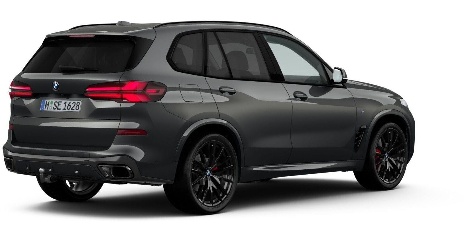 BMW BMW X in Grau von hinten