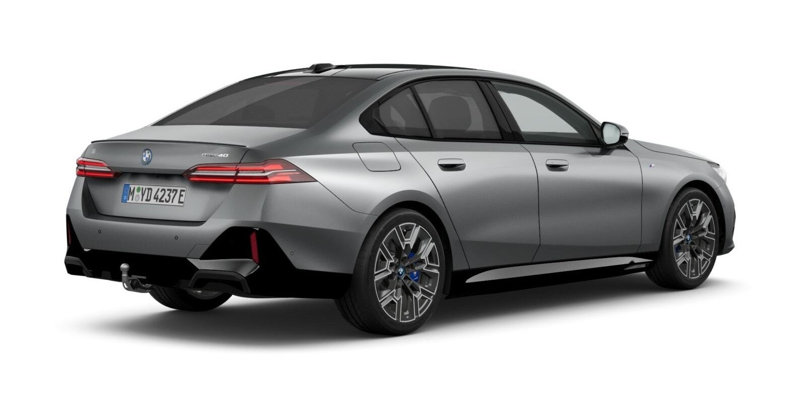 BMW BMW I in Grau von hinten BMW BMW I in Grau von hinten