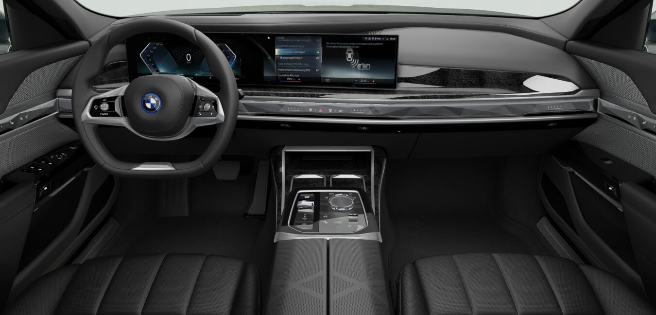 BMW BMW I im Innenraum von vorne BMW BMW I im Innenraum von vorne