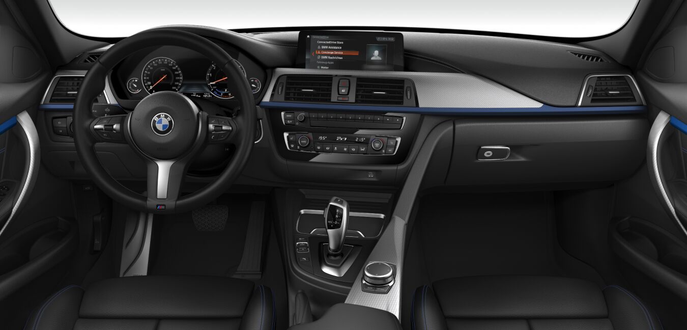 BMW BMW 3er im Innenraum von vorne BMW BMW 3er im Innenraum von vorne