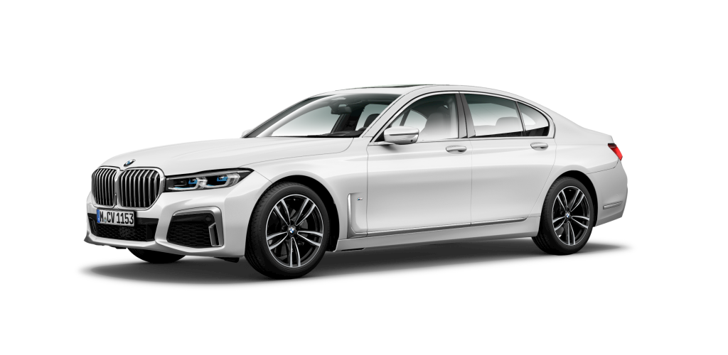 BMW BMW 7er in Weiß von vorne BMW BMW 7er in Weiß von vorne