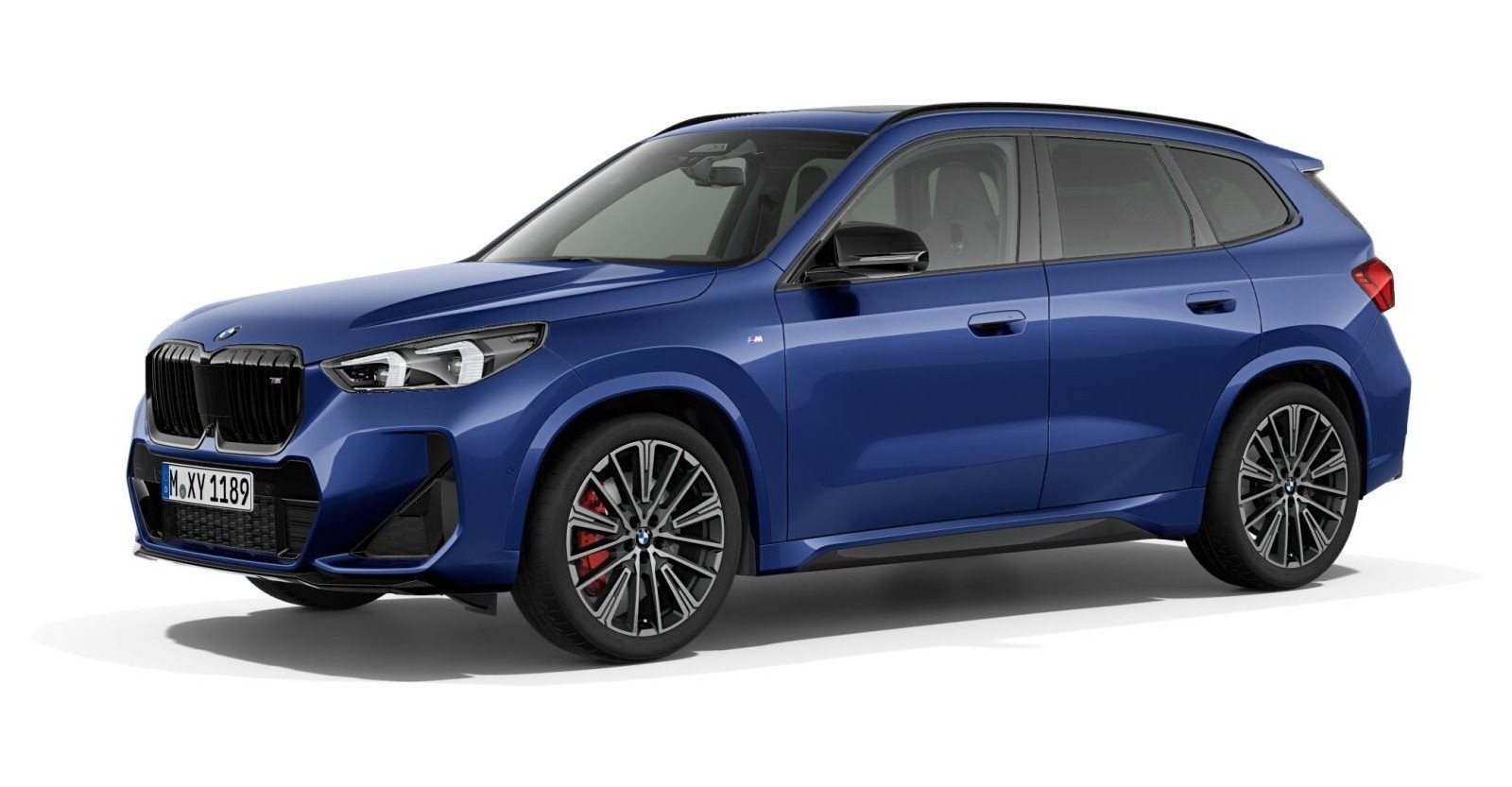BMW BMW X in Blau von vorne BMW BMW X in Blau von vorne