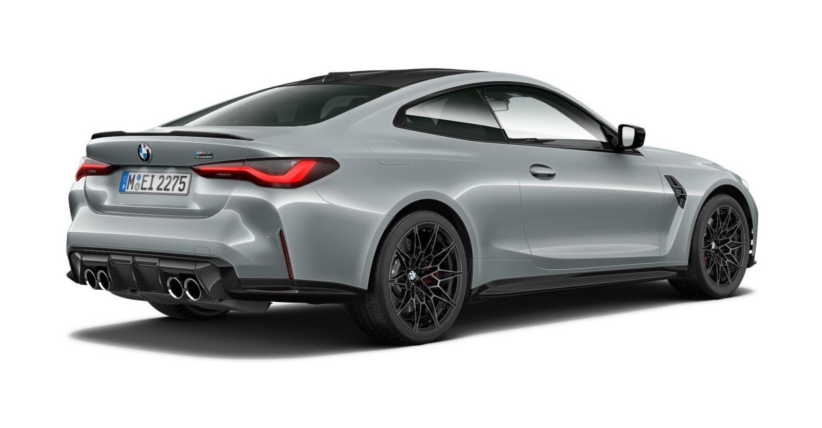 BMW BMW M in Grau von hinten BMW BMW M in Grau von hinten