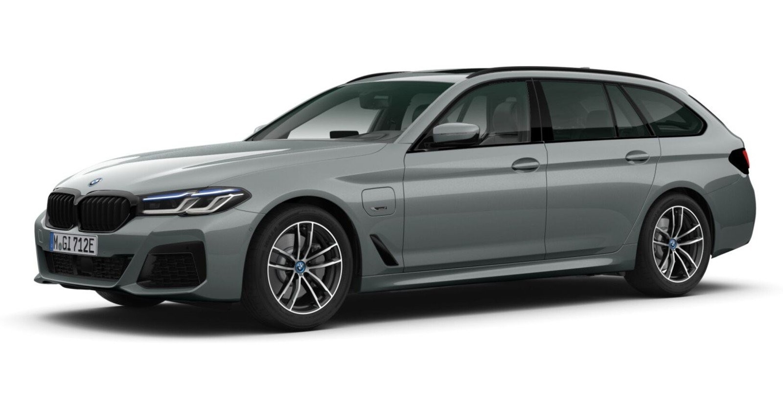 BMW BMW 5er in Grau von vorne BMW BMW 5er in Grau von vorne