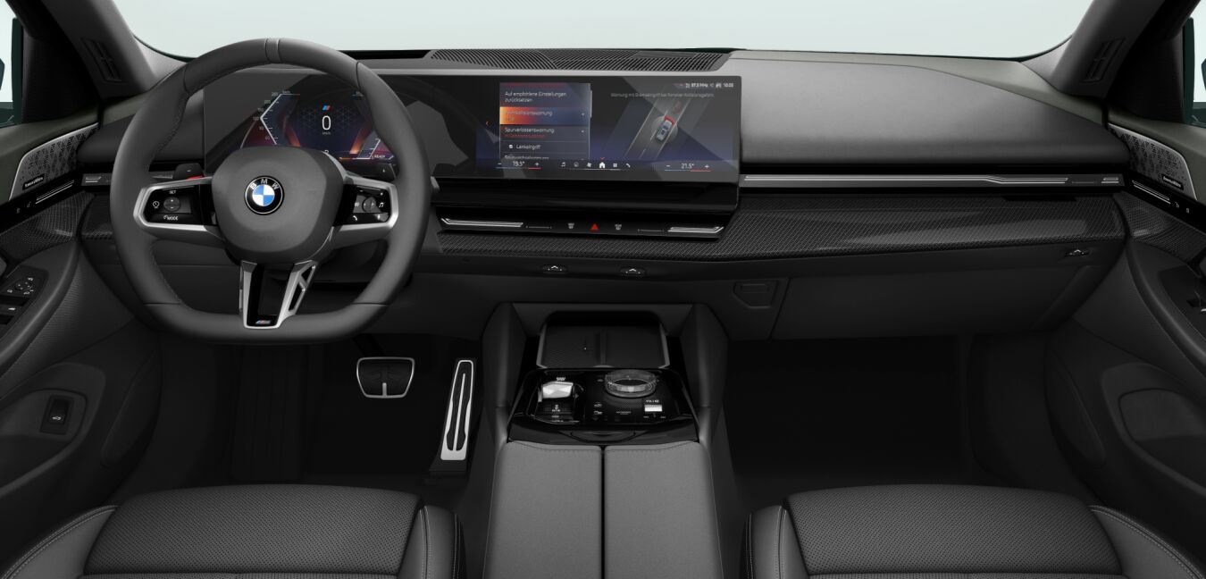 BMW BMW 5er im Innenraum von vorne