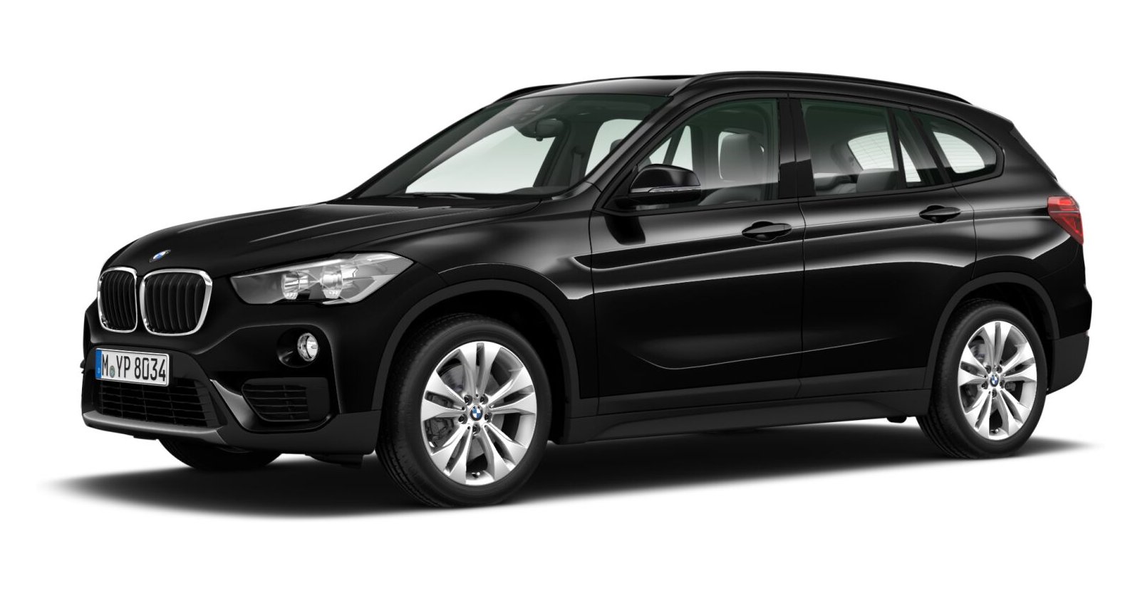BMW BMW X in Schwarz von vorne BMW BMW X in Schwarz von vorne