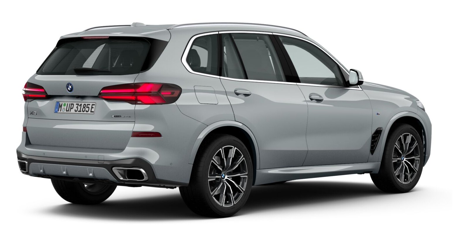 BMW BMW X in Grau von hinten BMW BMW X in Grau von hinten