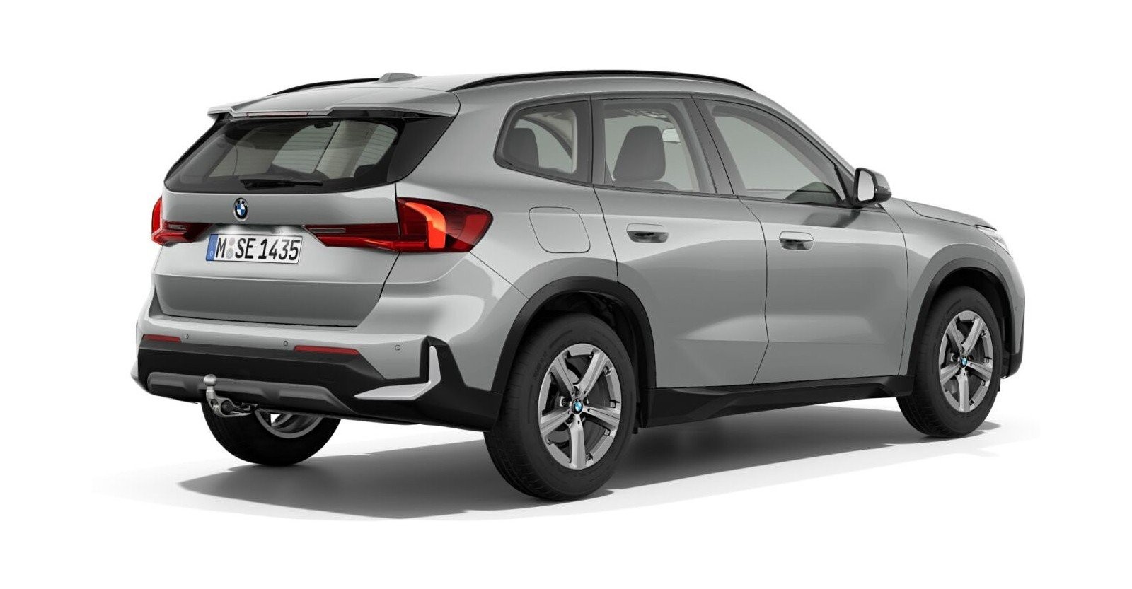 BMW BMW X in Grau von hinten BMW BMW X in Grau von hinten