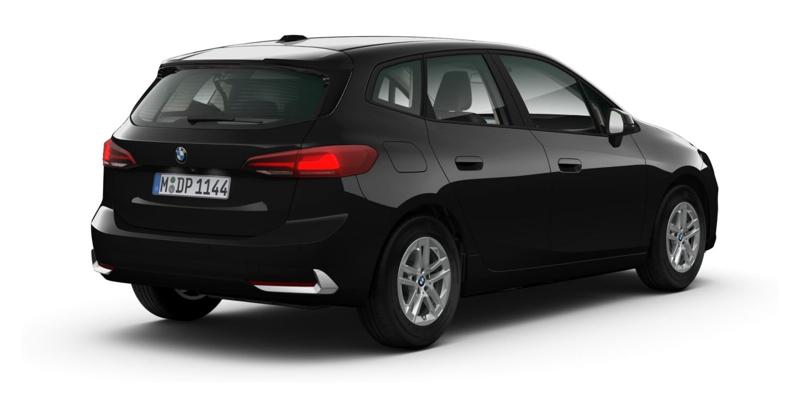 BMW BMW 2er in Schwarz von hinten BMW BMW 2er in Schwarz von hinten