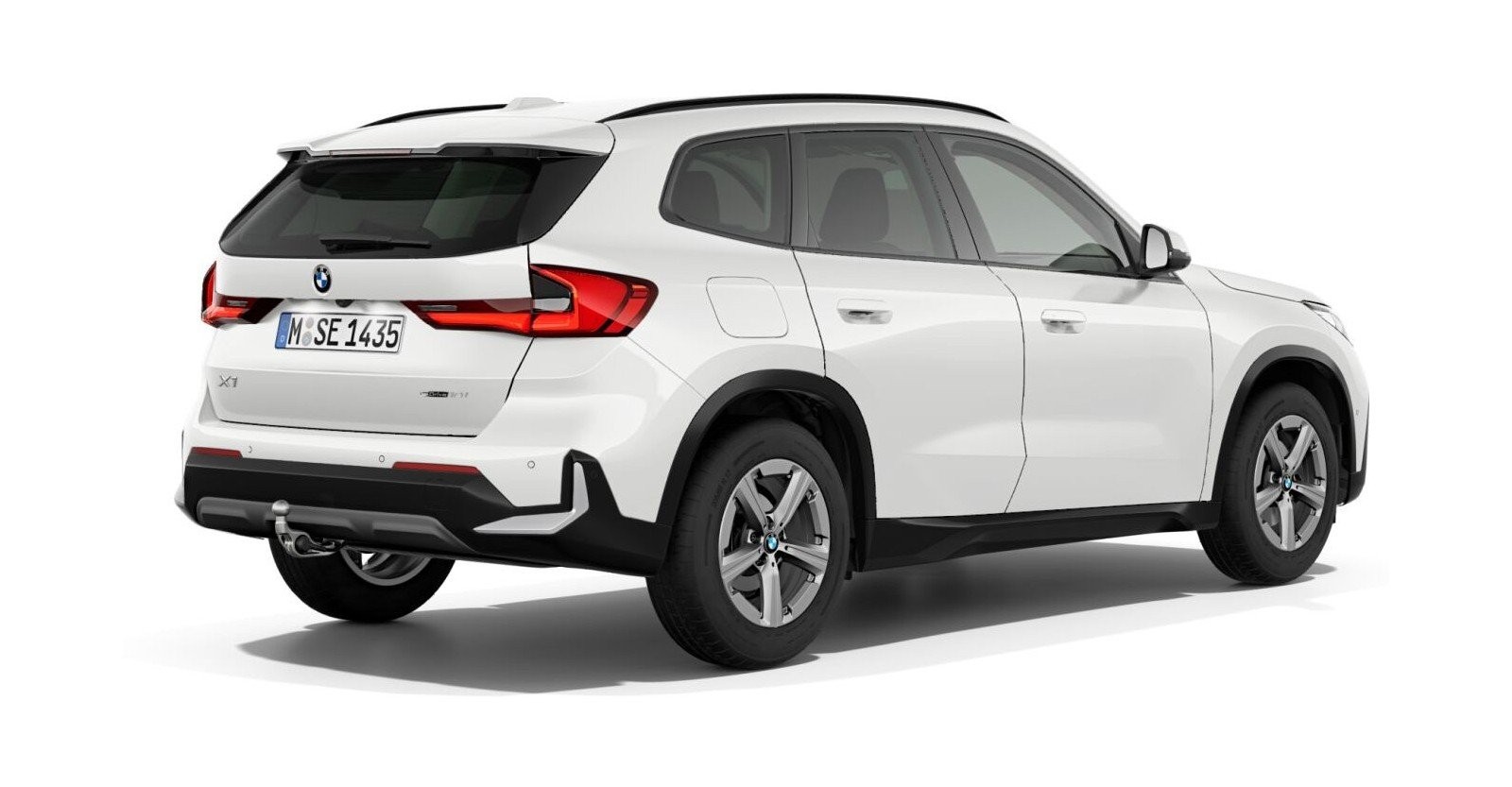 BMW BMW X in Weiß von hinten BMW BMW X in Weiß von hinten