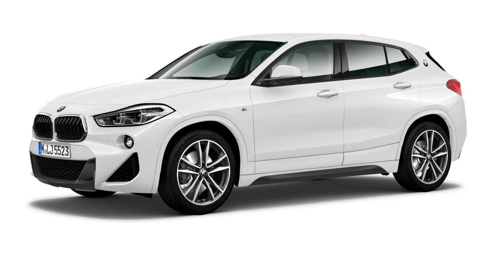 BMW BMW X in Weiß von vorne BMW BMW X in Weiß von vorne