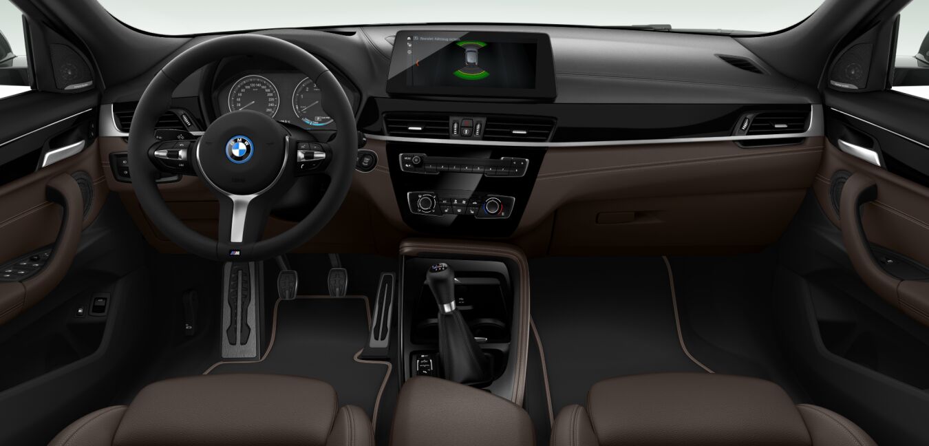BMW BMW X im Innenraum von vorne