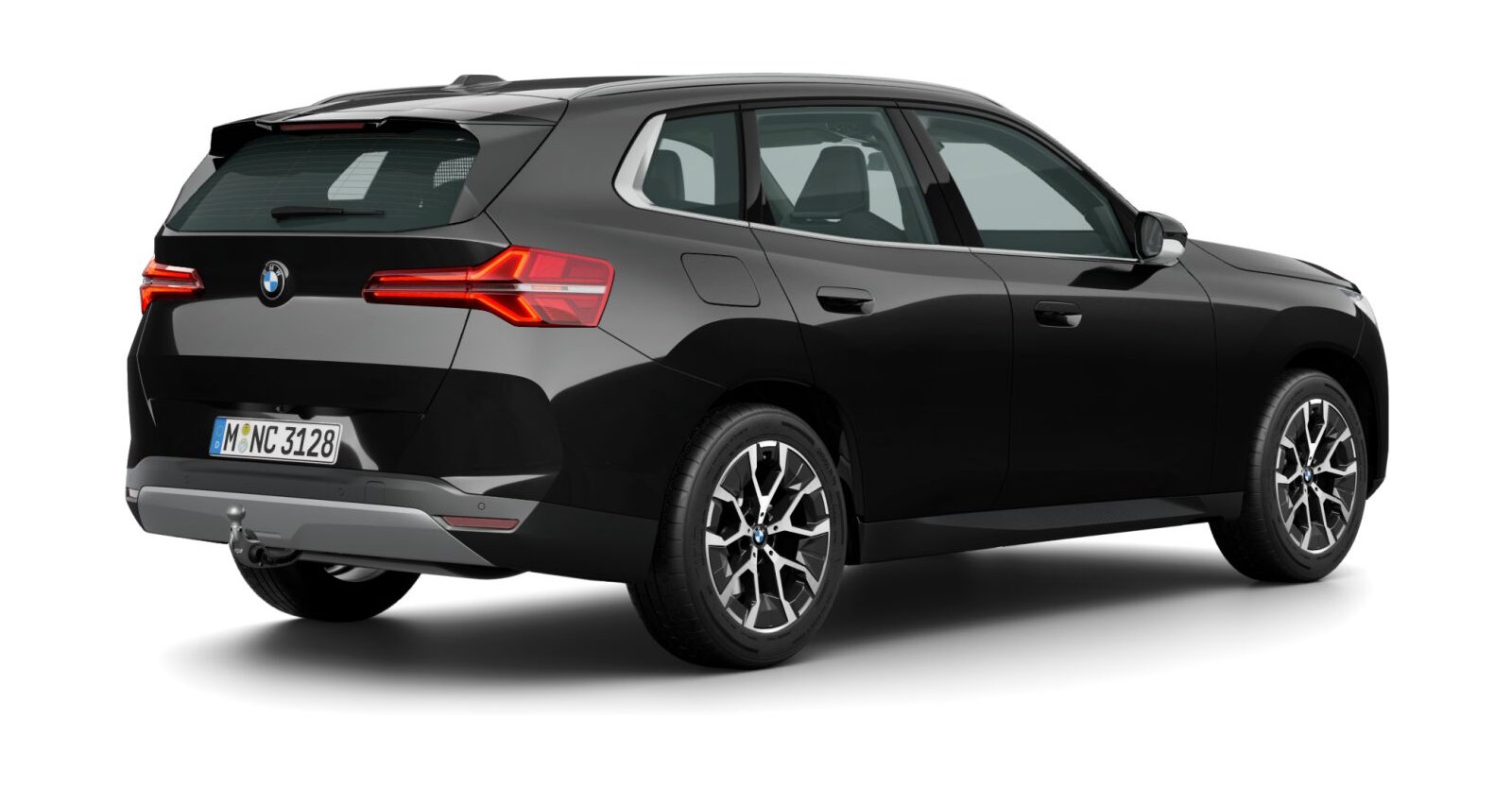 BMW BMW X in Schwarz von hinten BMW BMW X in Schwarz von hinten