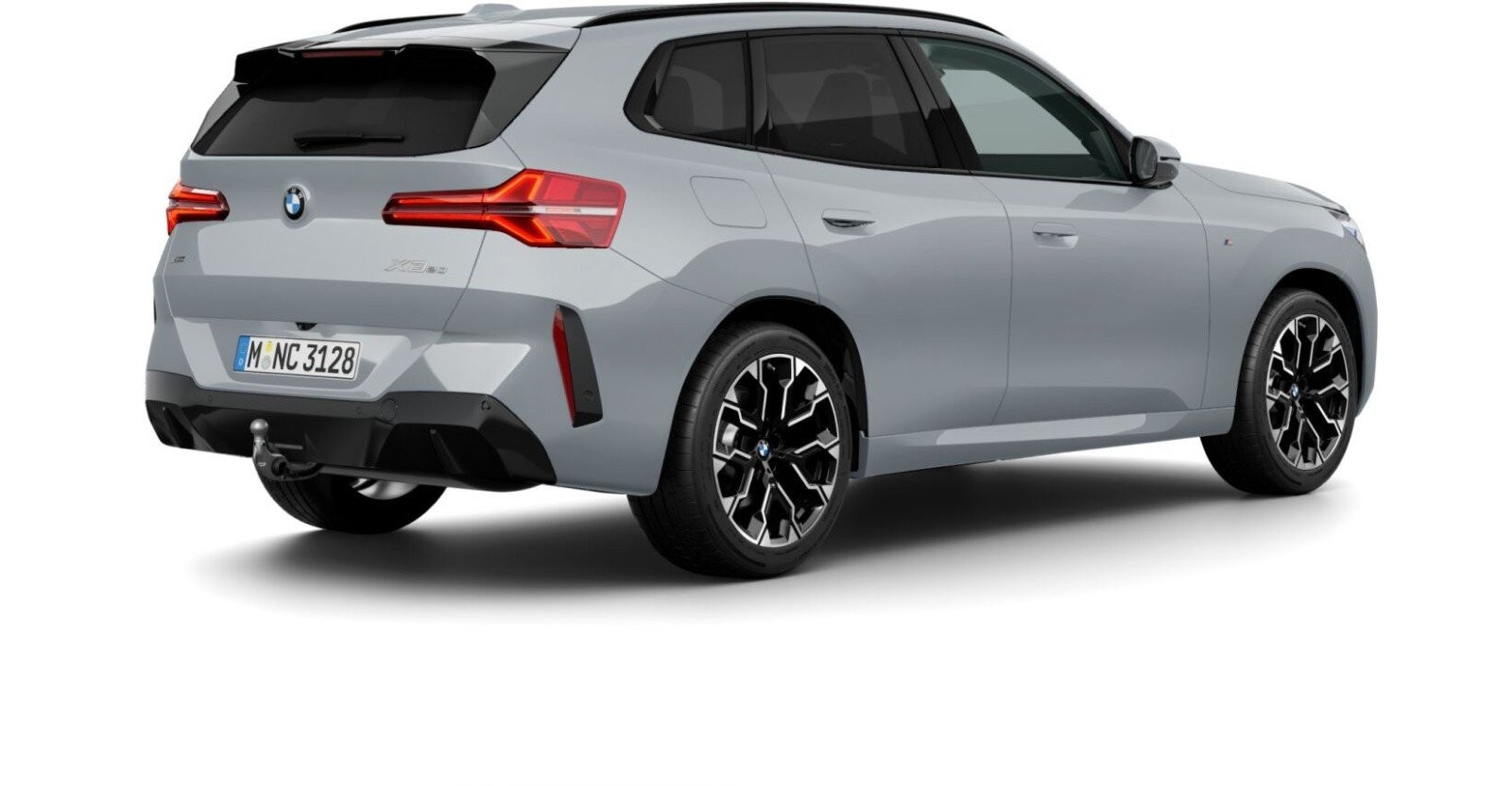 BMW BMW X in Grau von hinten