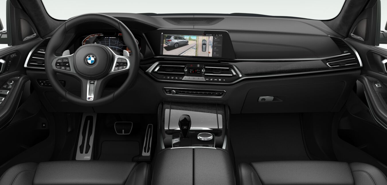 BMW BMW X im Innenraum von vorne