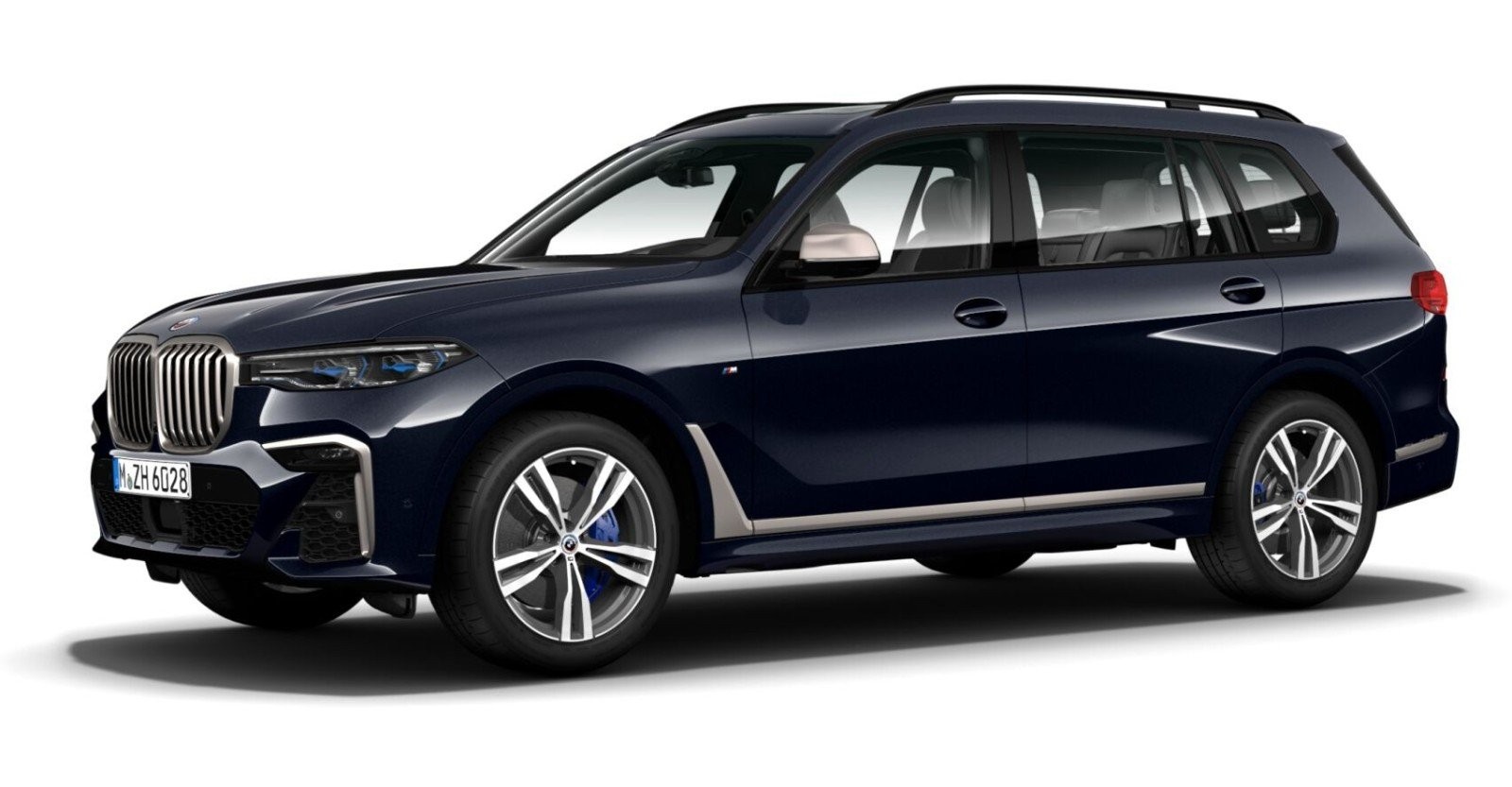 BMW BMW X in Schwarz von vorne