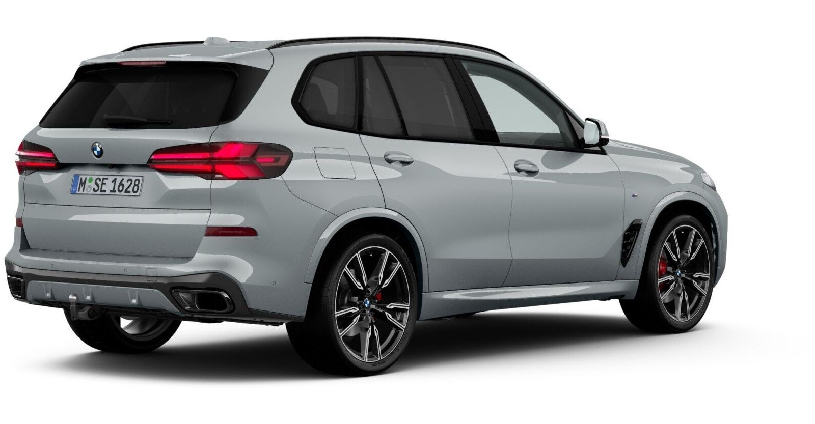 BMW BMW X in Grau von hinten