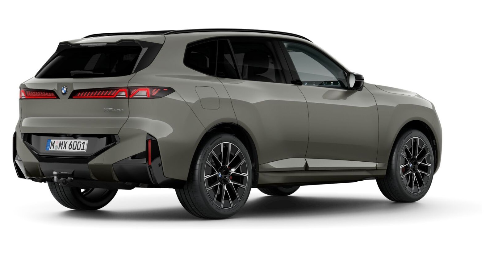 BMW BMW X in Grau von hinten BMW BMW X in Grau von hinten