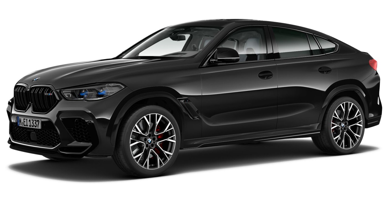 BMW BMW M in Schwarz von vorne BMW BMW M in Schwarz von vorne