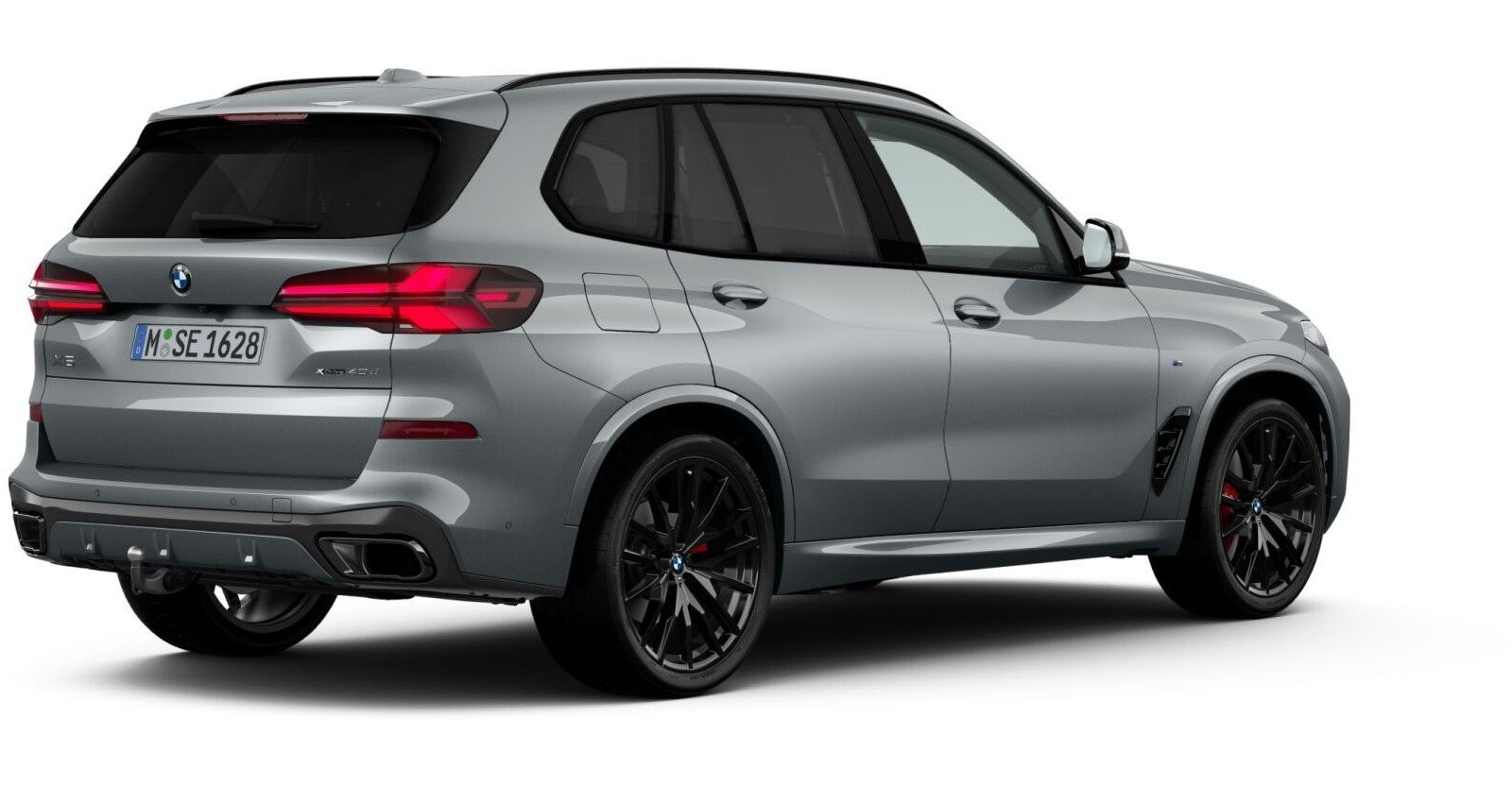 BMW BMW X in Grau von hinten