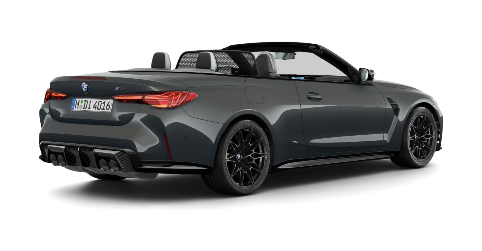 BMW BMW M in Grau von hinten BMW BMW M in Grau von hinten
