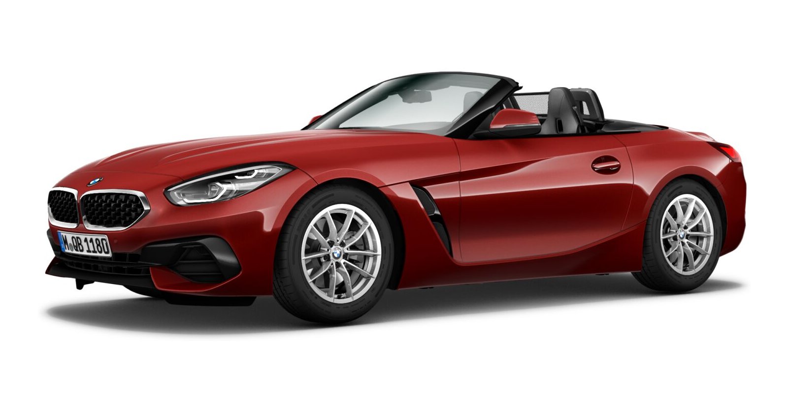 BMW BMW Z in Rot von vorne BMW BMW Z in Rot von vorne
