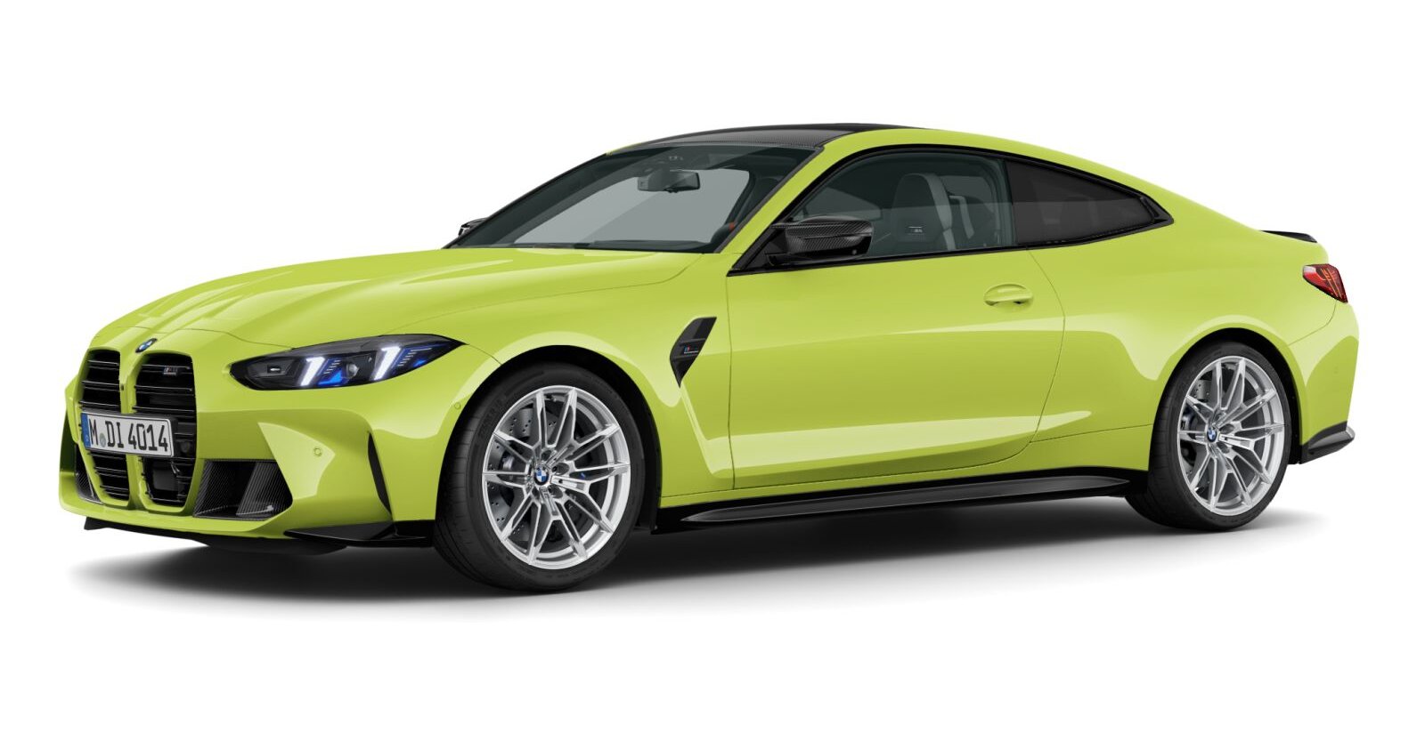 BMW M4 Competition Coupé mit M xDrive in Individual von vorne BMW M4 Competition Coupé mit M xDrive in Individual von vorne