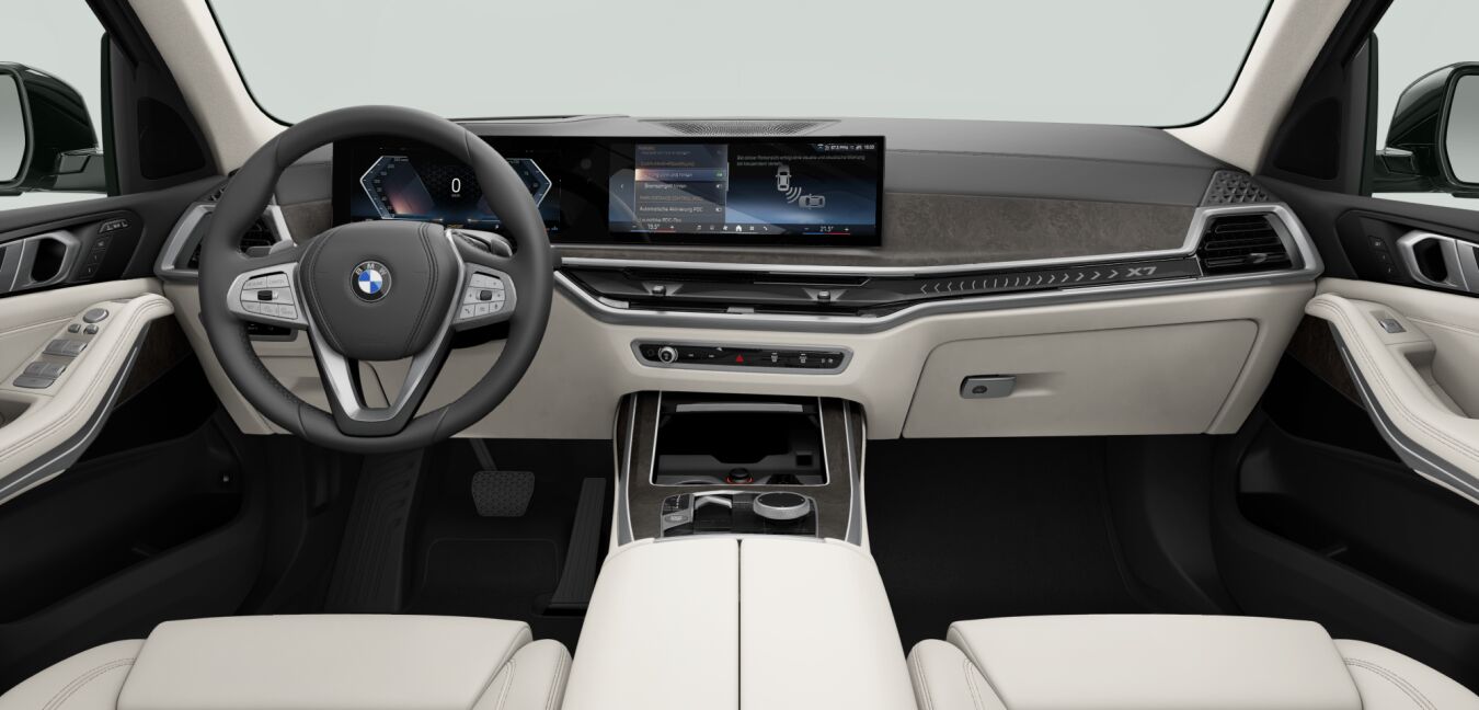 BMW BMW X im Innenraum von vorne