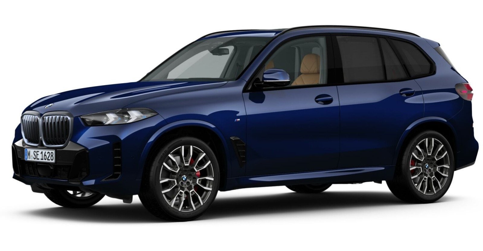 BMW BMW X in Blau von vorne BMW BMW X in Blau von vorne