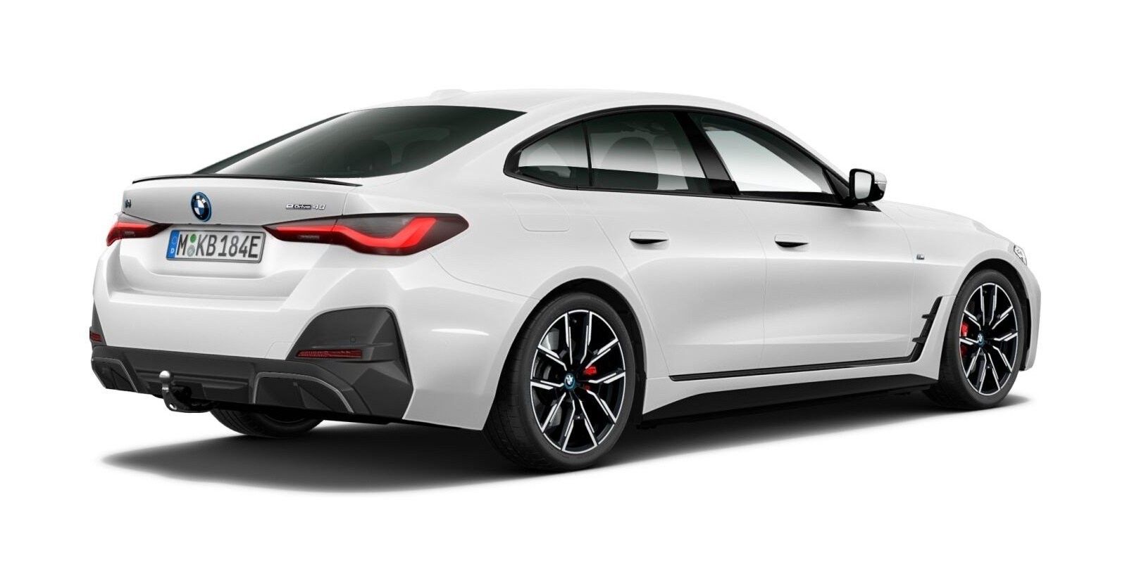 BMW BMW I in Weiß von hinten