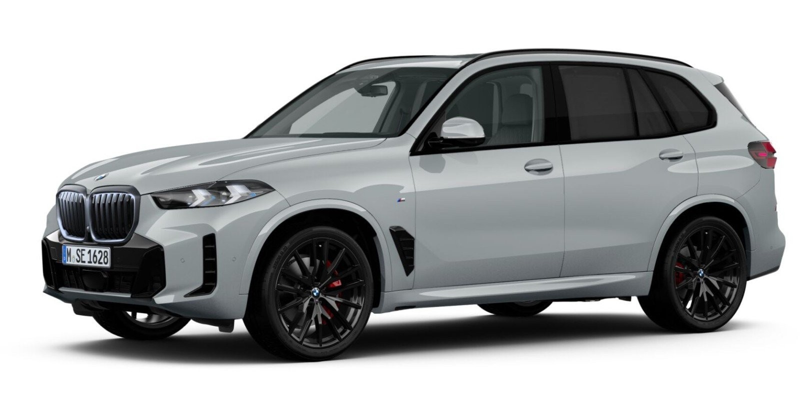 BMW X5 xDrive30d in Grau von vorne