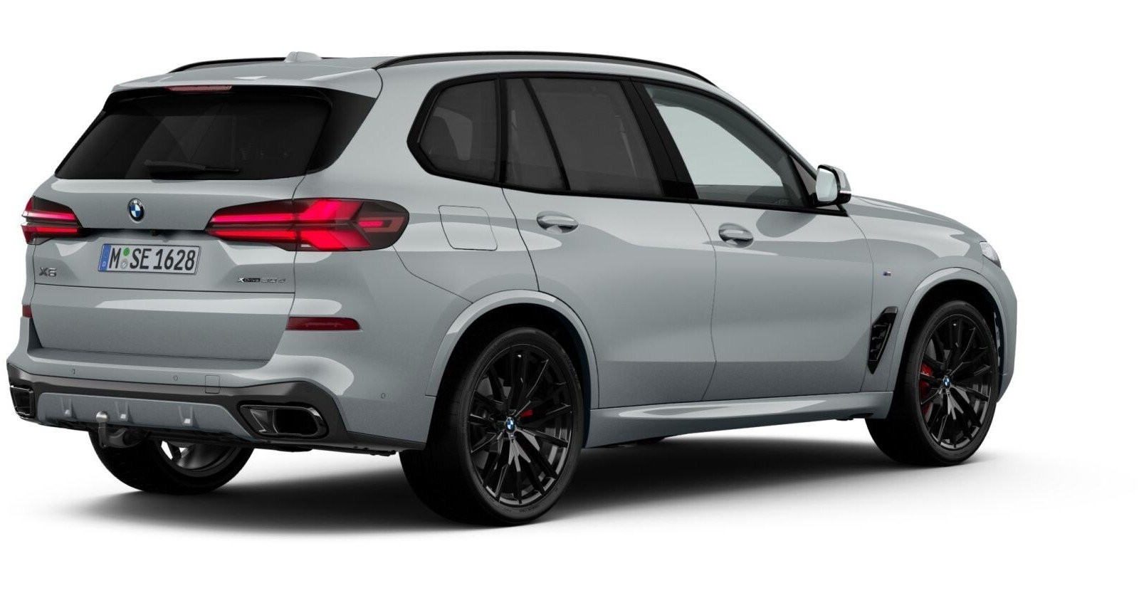 BMW BMW X in Grau von hinten