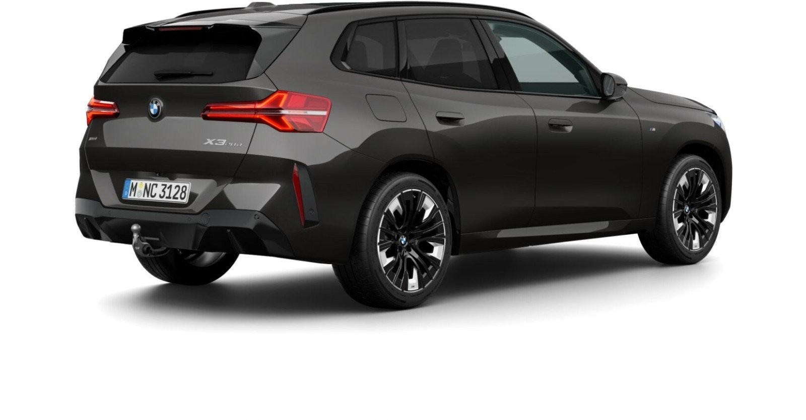 BMW BMW X in Grau von hinten BMW BMW X in Grau von hinten