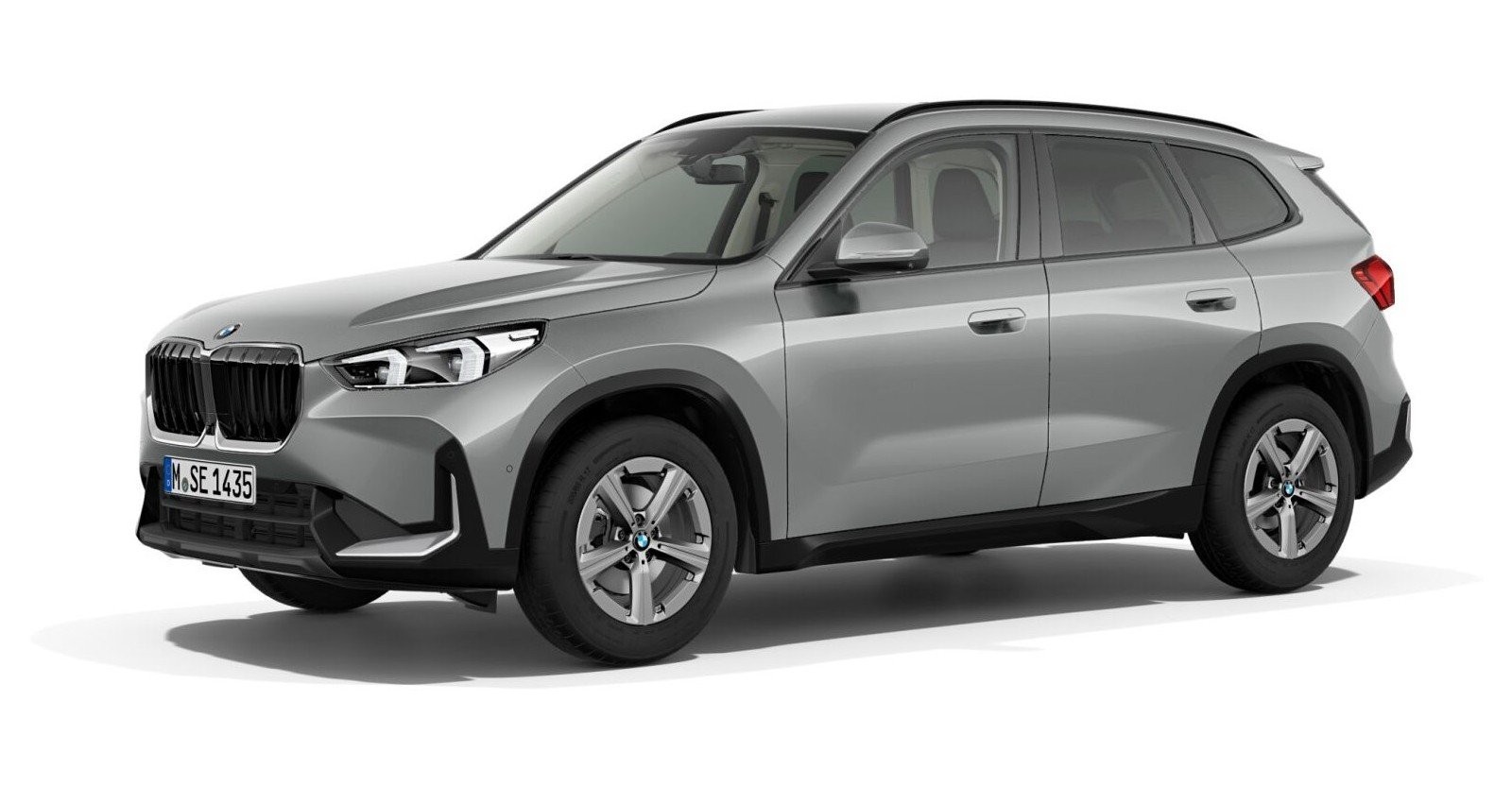 BMW X1 sDrive18i in Grau von vorne