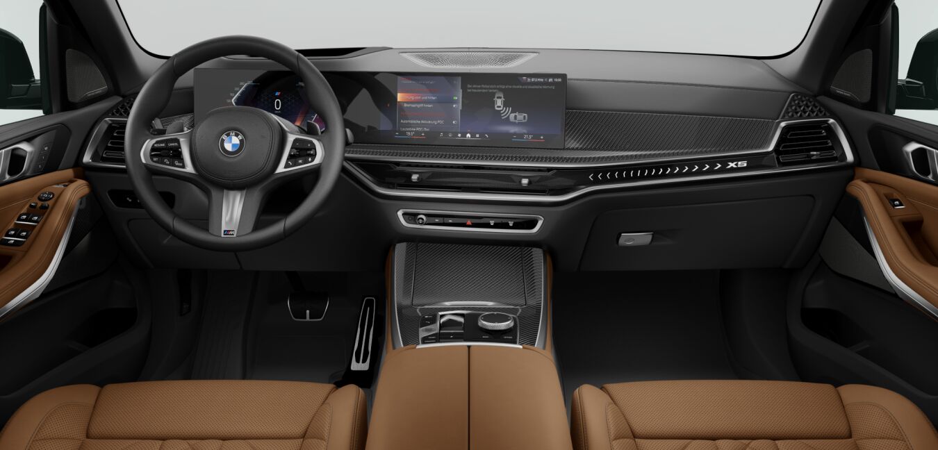 BMW BMW X im Innenraum von vorne