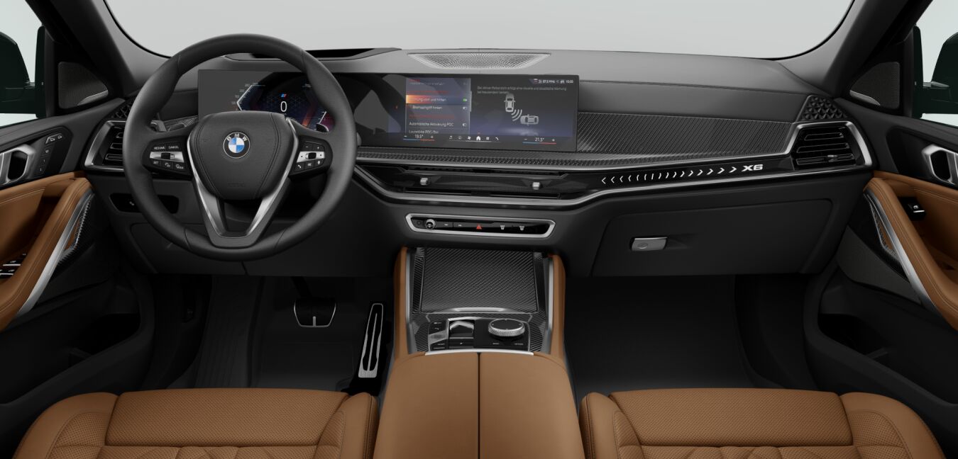 BMW BMW X im Innenraum von vorne