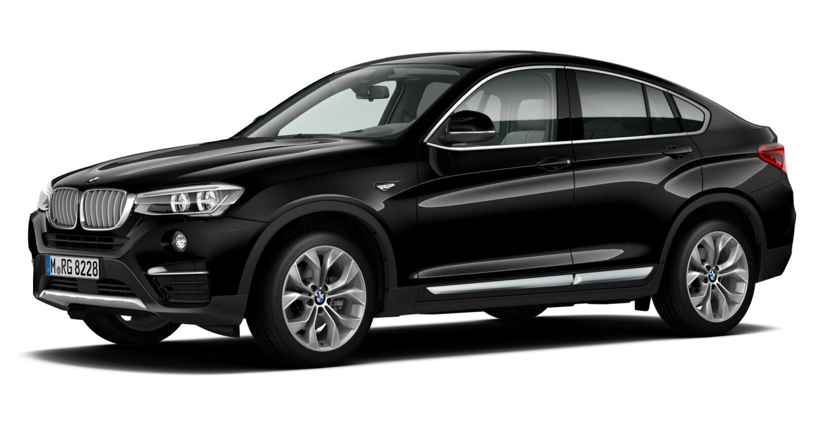 BMW BMW X in Schwarz von vorne BMW BMW X in Schwarz von vorne
