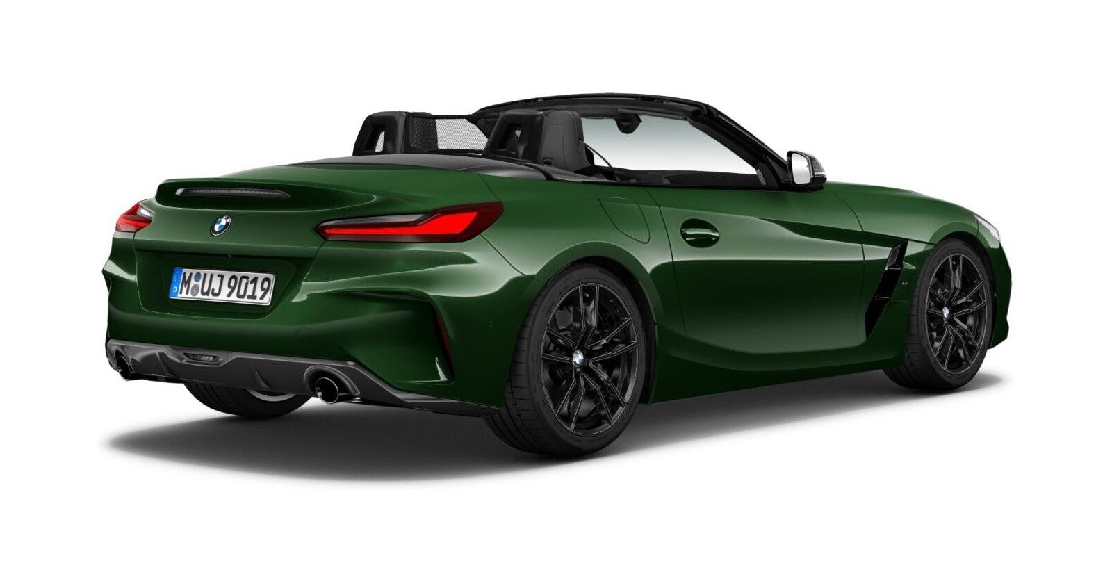 BMW BMW Z in Grün von hinten