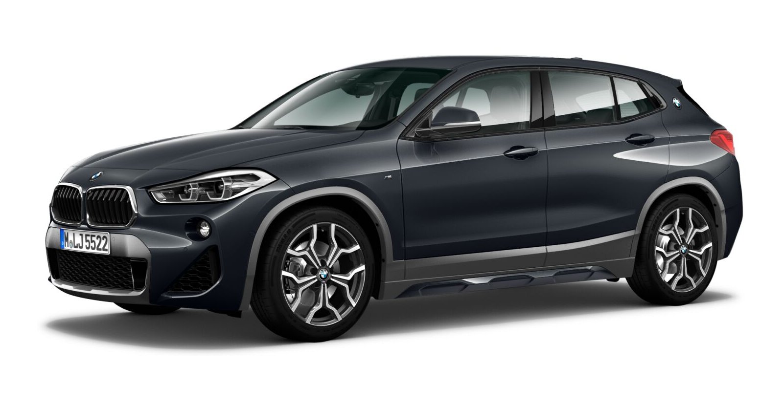 BMW BMW X in Grau von vorne BMW BMW X in Grau von vorne