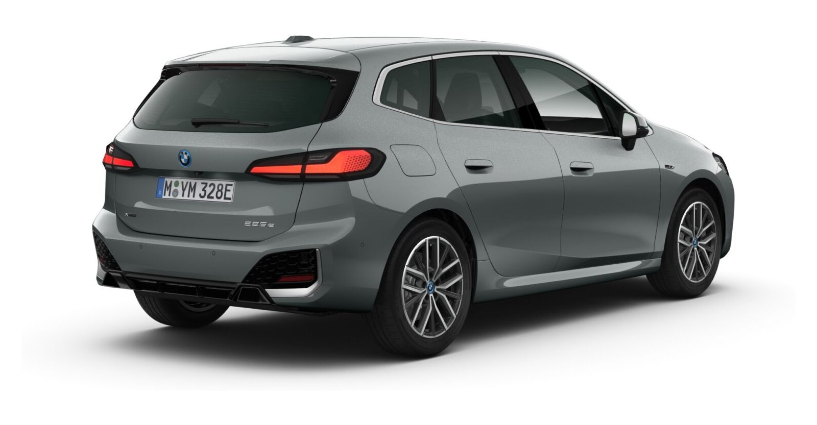BMW BMW 2er in Grau von hinten BMW BMW 2er in Grau von hinten