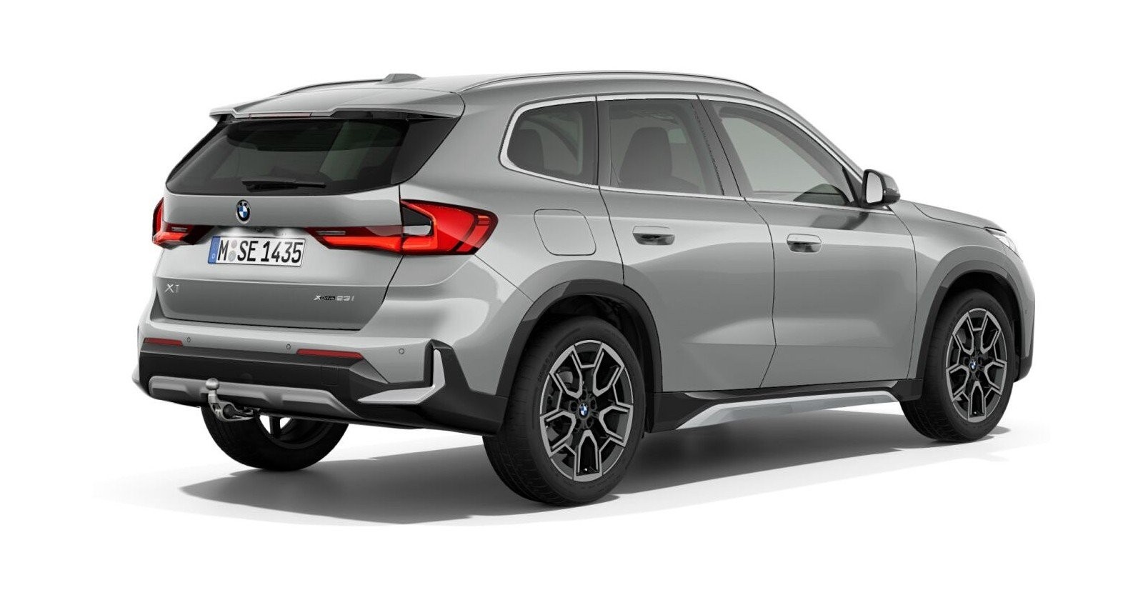 BMW BMW X in Grau von hinten BMW BMW X in Grau von hinten