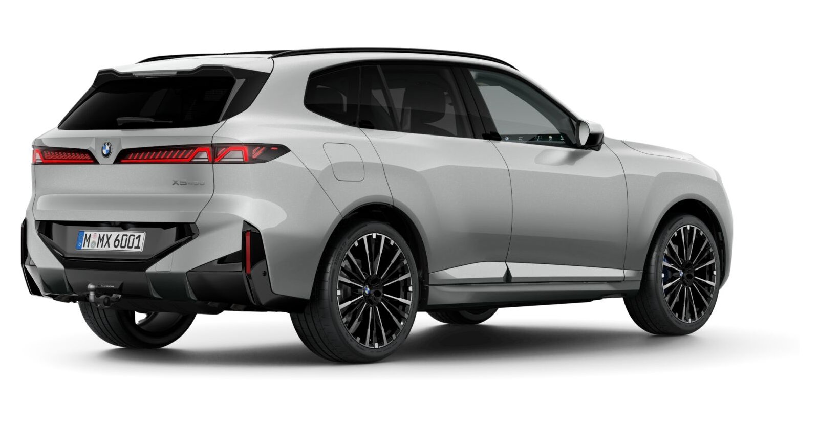 BMW BMW X in Grau von hinten BMW BMW X in Grau von hinten