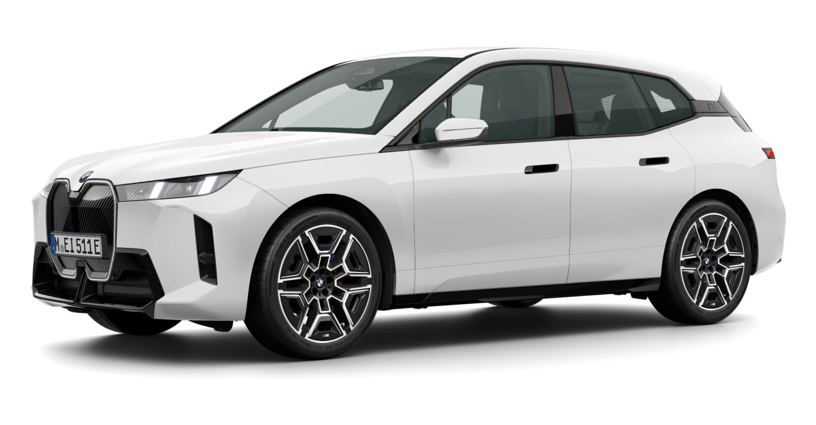 BMW BMW I in Weiß von vorne BMW BMW I in Weiß von vorne