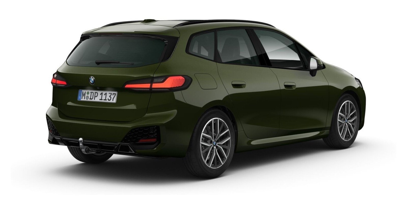 BMW BMW 2er in Grün von hinten BMW BMW 2er in Grün von hinten