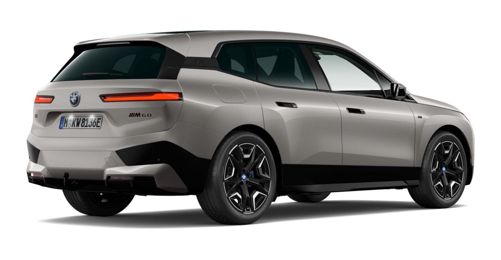 BMW BMW I in Grau von hinten