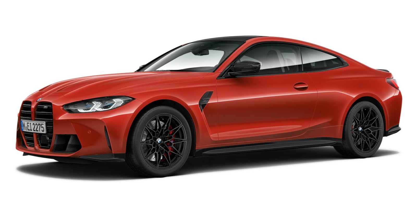 BMW BMW M in Rot von vorne BMW BMW M in Rot von vorne