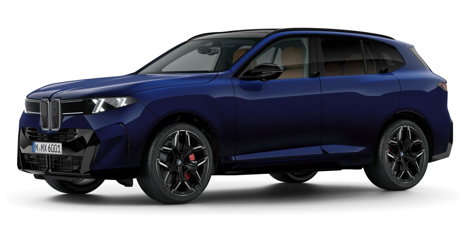 BMW BMW X in Blau von vorne BMW BMW X in Blau von vorne