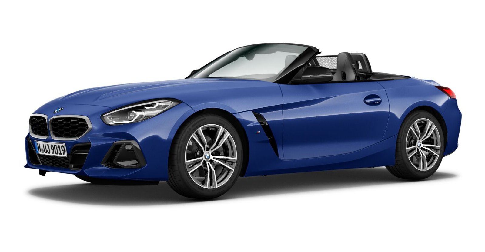 BMW BMW Z in Blau von vorne BMW BMW Z in Blau von vorne